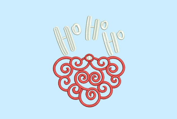 A Designer's Review of the Santa Beard Embroidery