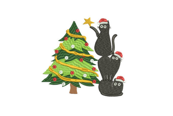 A Professional's Review of the Christmas Cats Embroidery Design