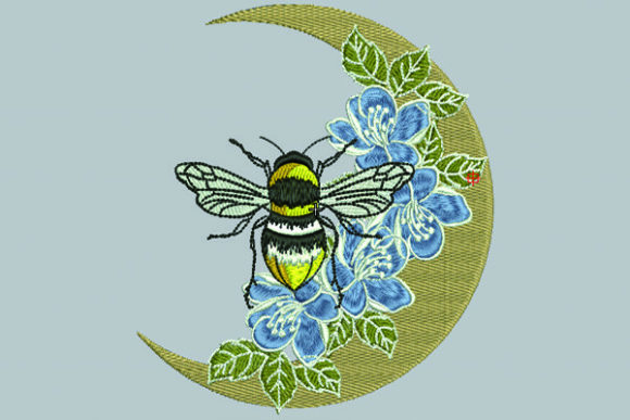 Bee and Flowers Embroidery Design: A Stitcher's Review