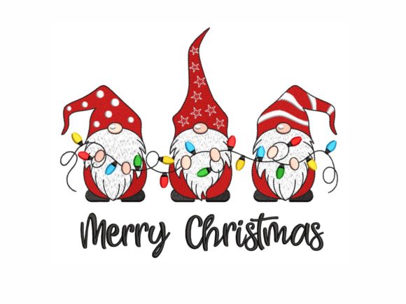 Crafting Holiday Magic: A Designer's Review of Gnomes Embroidery