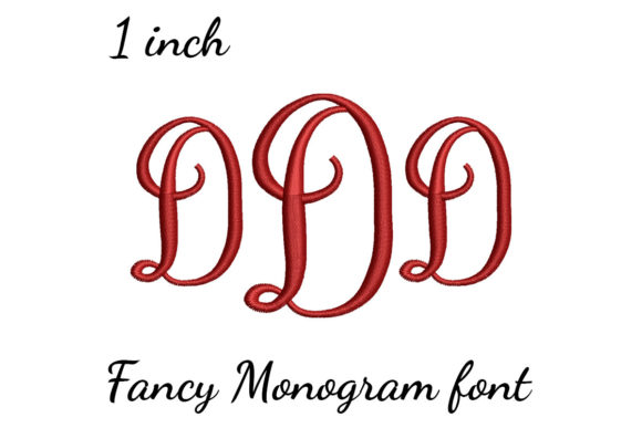 D Monogram Font Fancy: An Embroidery Designer’s Review
