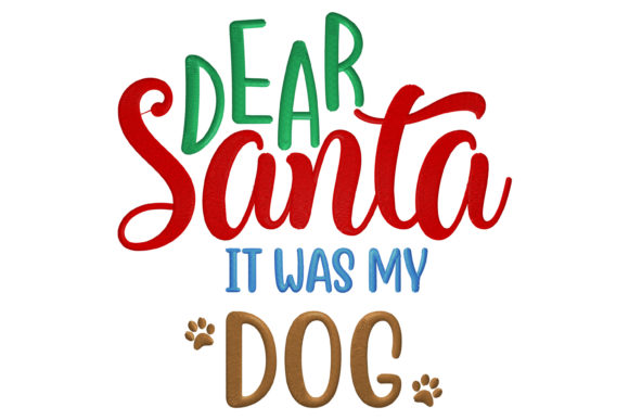 Dear Santa It Was My Dog: An Embroidery Seller's Review