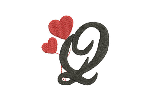 Heart Alphabet Letter Q: A Designer's Review for Craft Fair Success