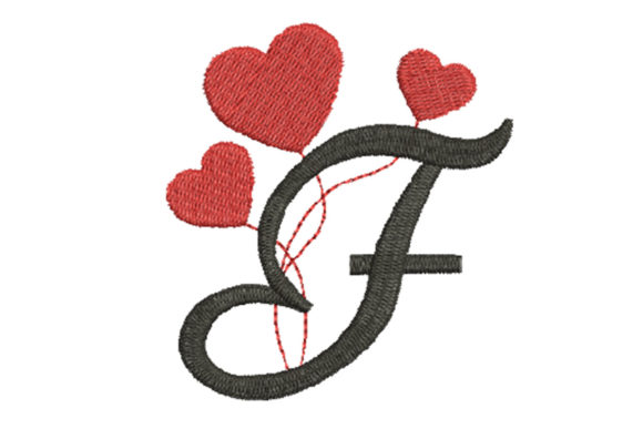 Heart Letter F Embroidery: A Designer’s Review for Boutique Apparel