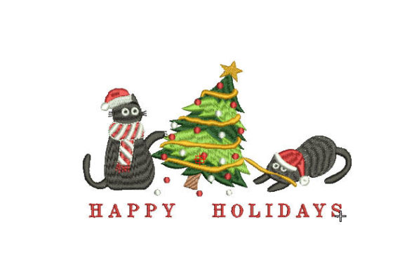 Naughty Christmas Cats Embroidery Design Review