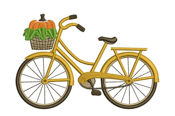 Pumpkin Bicycle Embroidery: A Designer’s Guide to Gift-Worthy Stitches