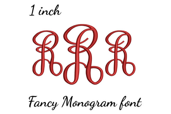 R Monogram Font Fancy – A Designer's Craft Fair Review